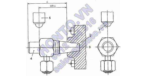 Chai chứa khí - van chai chứa khí với bộ điều áp bên trong - yêu cầu kỹ thuật và thử kiểu - phần 5